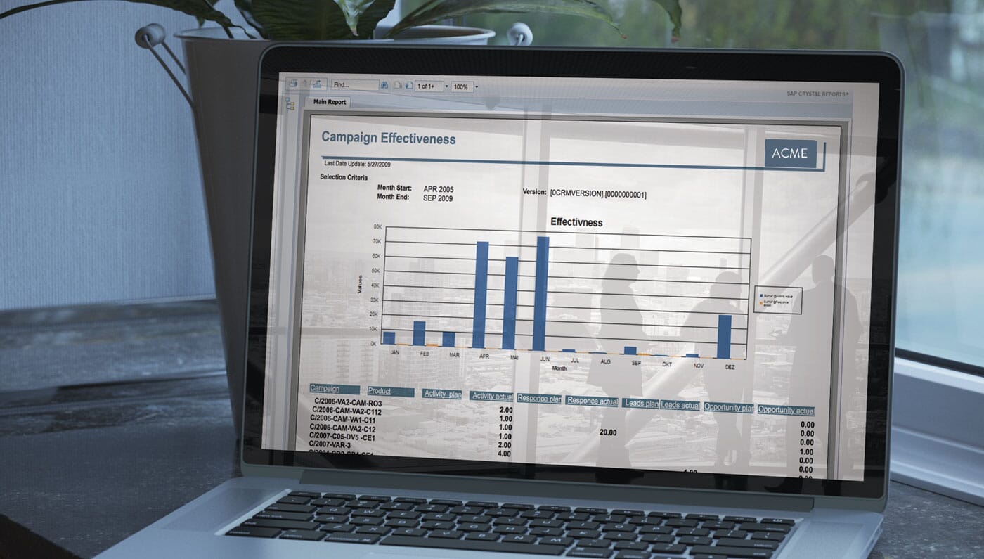 Crystal Manager for Sage CRM