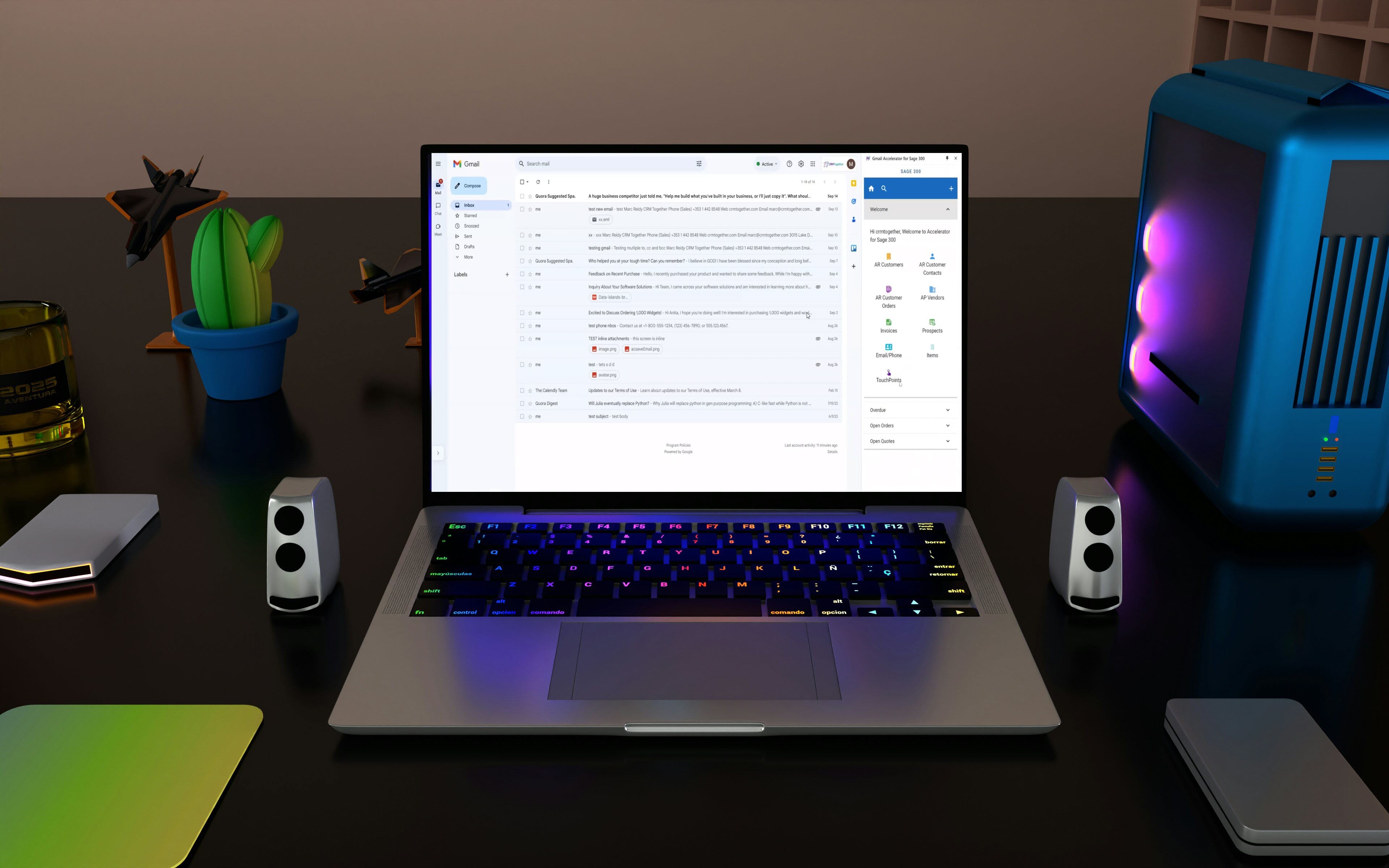 Gmail Accelerator for Sage 300