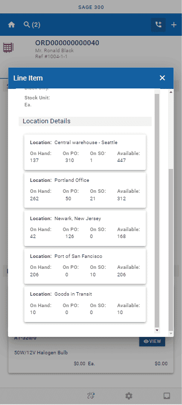 MobileX for Sage 300